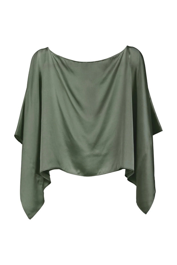 Knuefermann Cara Top Sage Green