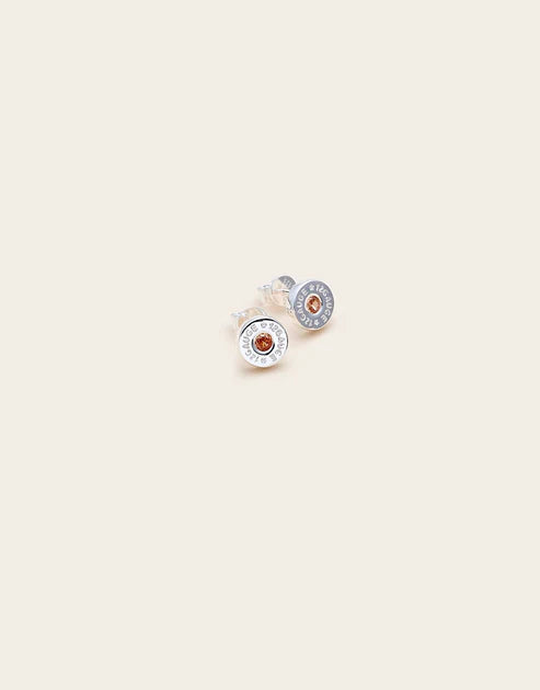 Whistle & Pop 12 Gauge Champagne Earrings