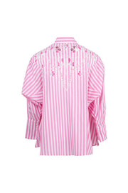 Coop Cut To The Chase PInk White Shirt