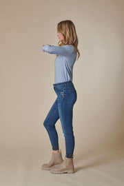 Nova Jean W7004 - Blue Denim