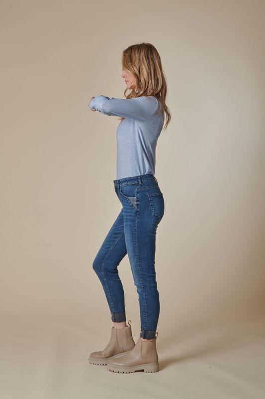 Nova Jean W7004 - Blue Denim