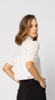 White  Dahlia Top