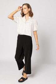White  Dahlia Top