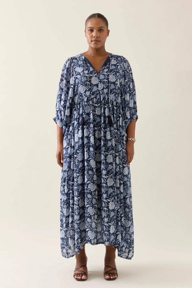 Wilma Maxi Dress Navy