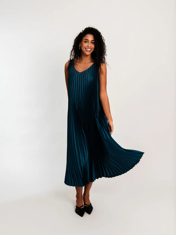 Alquema Zuko Dress In Blue Steel