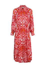 Coop Draw Ne Near Dress Red & Pink