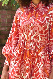 Coop Draw Ne Near Dress Red & Pink
