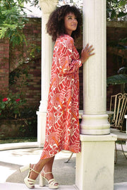 Coop Draw Ne Near Dress Red & Pink