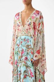 Camila Long Kaftan with Waist Detail Sultans and Queens