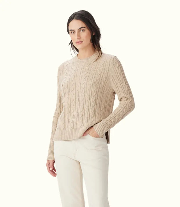 R.M.Willams Seaforth Cable Knit Straw