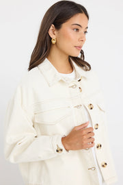 Echo Ecru Denim Jacket