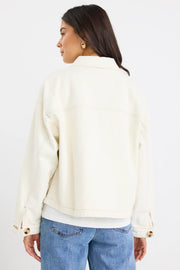 Echo Ecru Denim Jacket