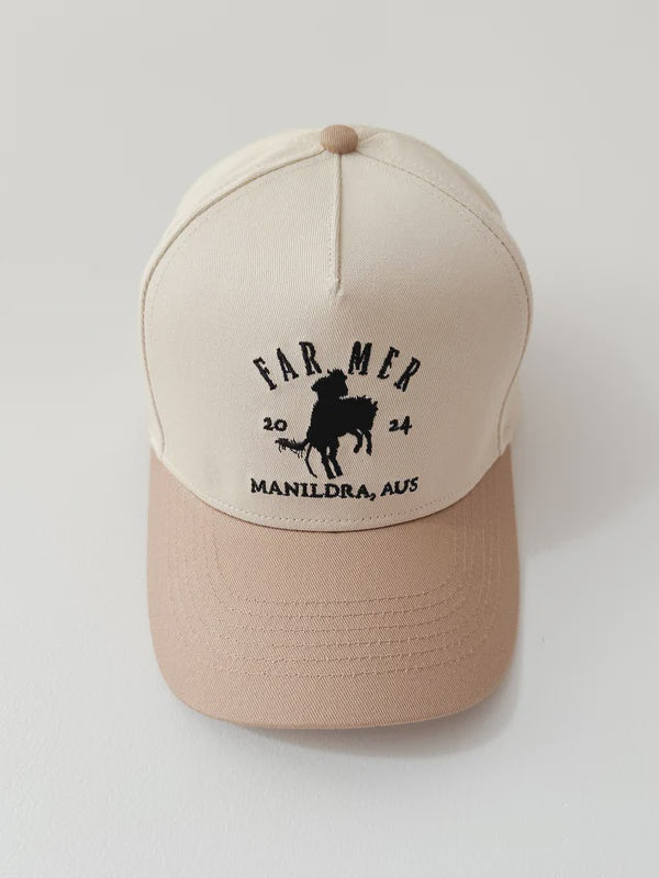 Far Mer Branded Cap Beige
