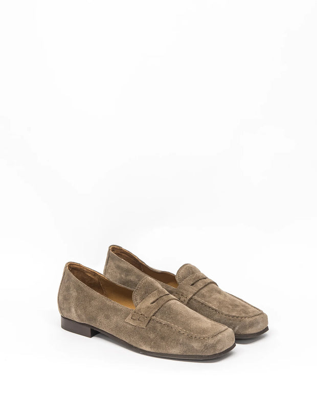 Fare Loafer - Coffee Suede
