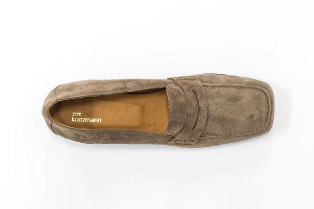 Fare Loafer - Coffee Suede