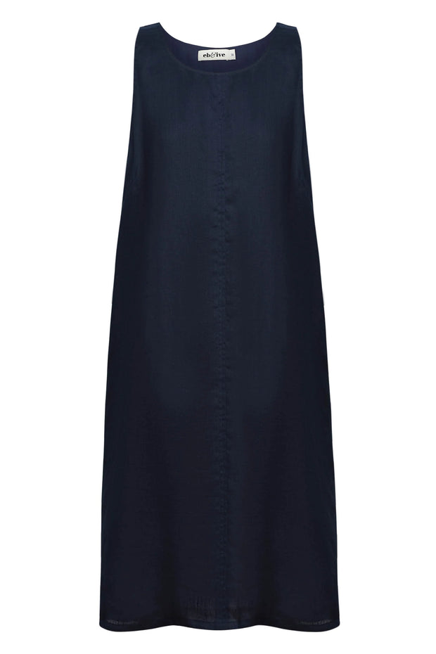 Studio Midi Dress - Navy