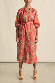 PRE ORDER    Zoe Kratzmann Flourish Dress in Kgari Melon