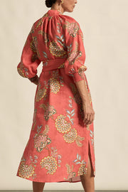 PRE ORDER    Zoe Kratzmann Flourish Dress in Kgari Melon