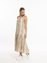 Frequency Dress - Beige