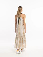 Frequency Dress - Beige