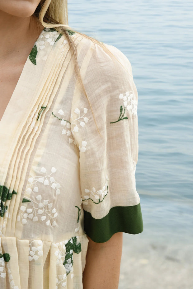 Trelise Cooper My Lips Are Sealed Dress Sand