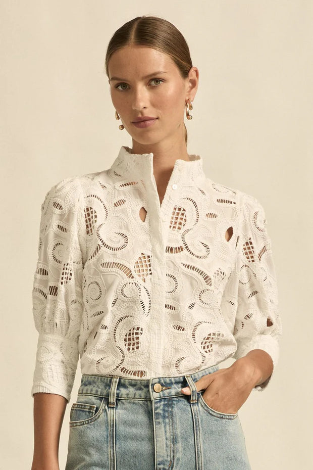 Zoe Kratzmann Mantra Top Porcelain