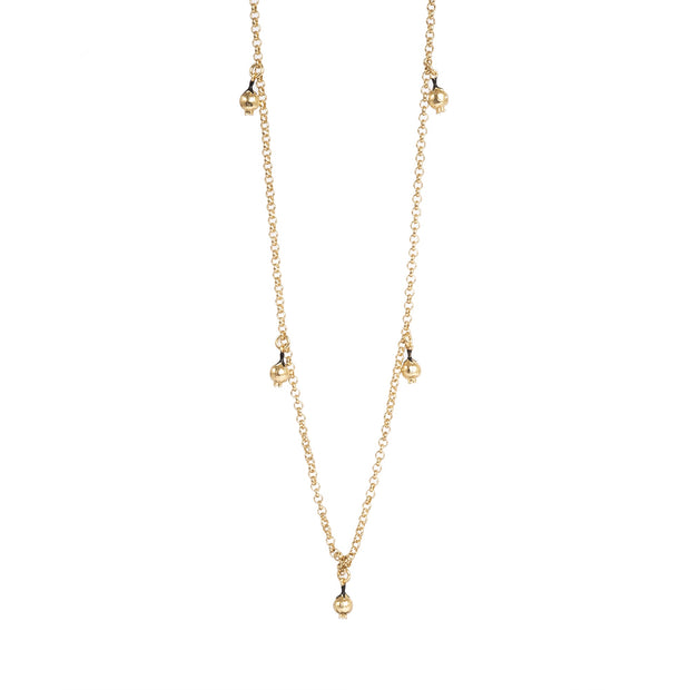 Miniature Night Sky Necklace Gold