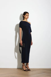 Senna Dress Long Dark Navy