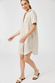 Studio Shirt Dress Dune