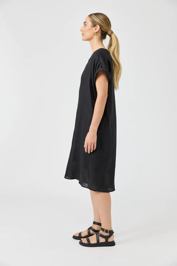 Studio Dress in Ebony