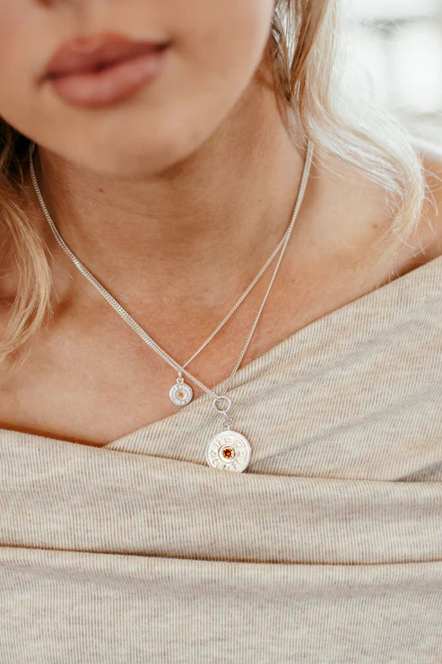 Whistle & Pop Heritage 12 Gauge Necklace Champagne