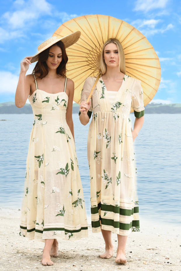 Trelise Cooper My Lips Are Sealed Dress Sand