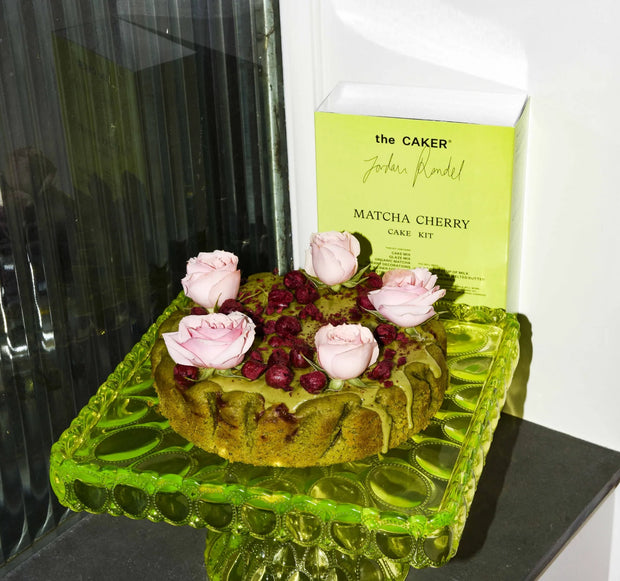 Matcha Cherry Cake Kit