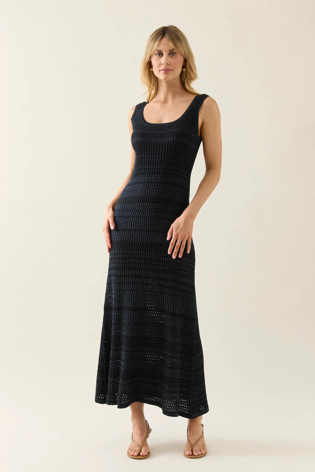 Ida Knit Tank Dress Navy