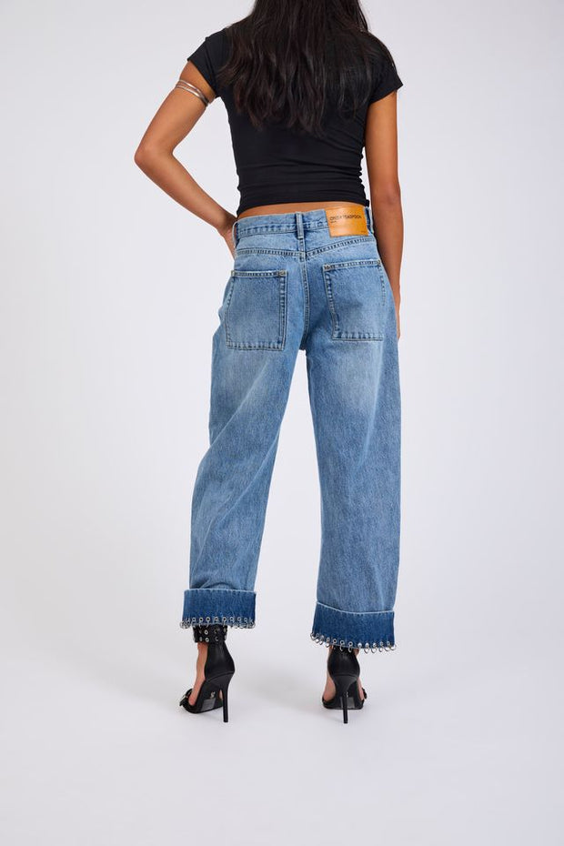 One Teaspoon Smiths Low Waist Tailored  Jean