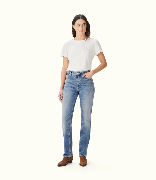 R.M.Willams Maren Slim Straight Roughout Indigo
