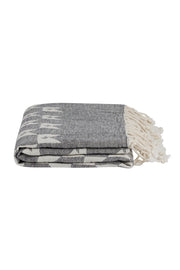 Monogram Turkish Towel - Indigo