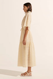 Navigate Dress - Cream Window