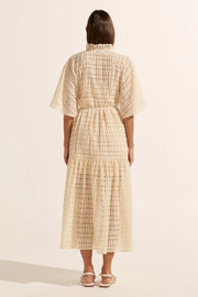 Navigate Dress - Cream Window