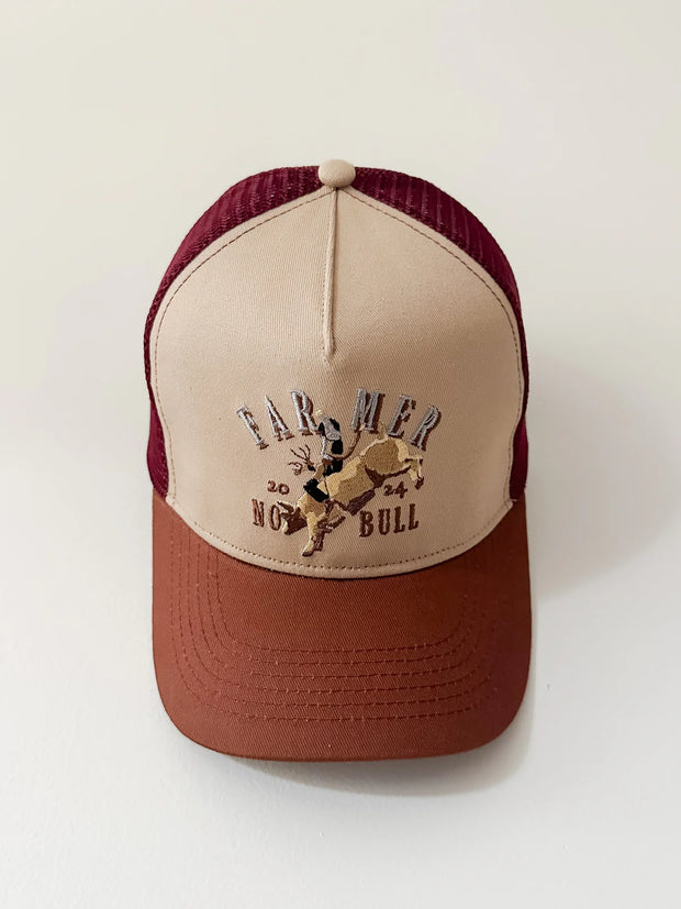 Far Mer No Bull Trucker Cap