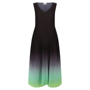 Alquema Long Estrella Dress Onyx To Fern