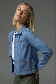 Palpable Jacket - Light Washed Denim