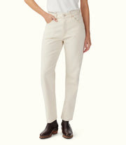 R.M.Willams Rowe Cropped Straight Jean Ecru