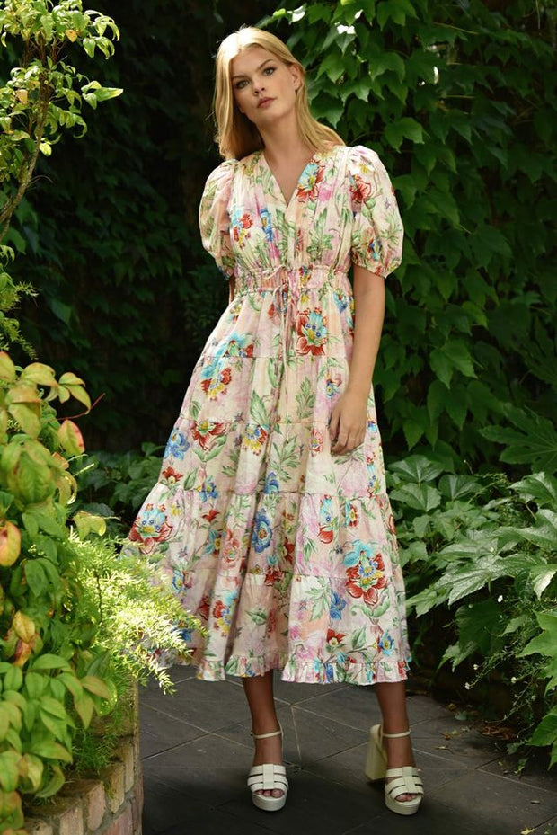 Coop Ruche Around Dress Pink
