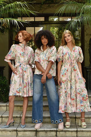 Coop Ruche Around Dress Pink