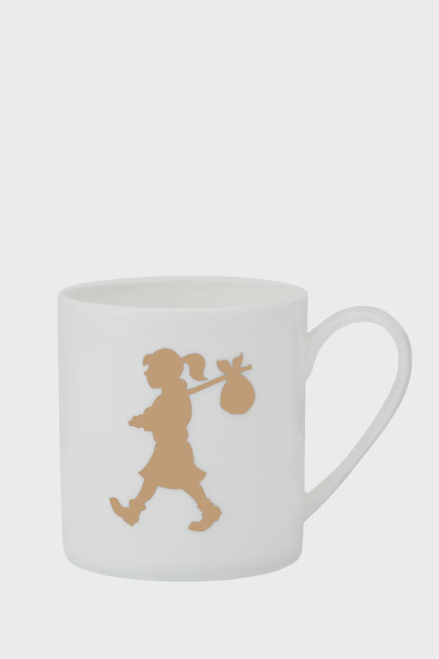 Runaway Mug - White/Gold Foil