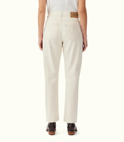 R.M.Willams Rowe Cropped Straight Jean Ecru