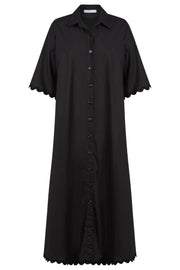 Haven Brasilia Shirt Dress Black