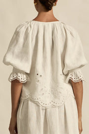 Zoe Kratzmann Dawn top Porcelain