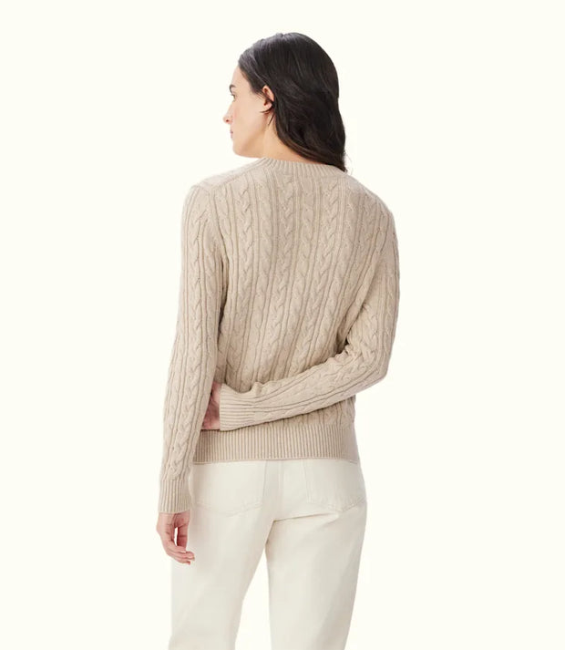 R.M.Willams Seaforth Cable Knit Straw